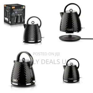 Raf Raf Diamond-Patterned Electric Kettle (2 Litres) - Multicolor
