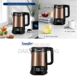 Sonifer Sf-2098 Smart Electric Kettle With Digital Temperature