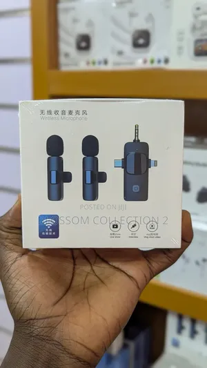Multi 3in1 Wireless Microphone iPhone and Android, Noise Cancelling