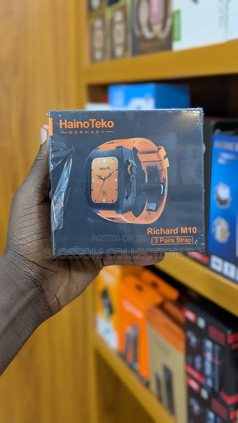 Haino Teko Germany Richard M10 Smart Watch, Inbuilt Protection Case