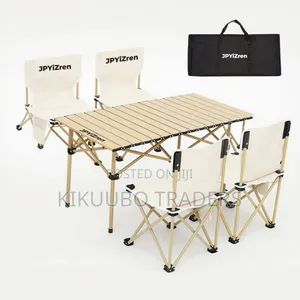 Camping Folding Table and Chairs Set.