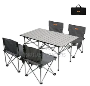Folding Camping Table With Chairs