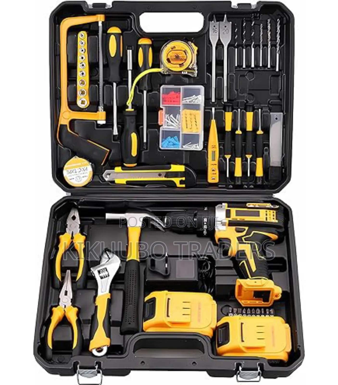 Cordless Drill Set With Power Tools