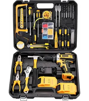 Cordless Drill Set With Power Tools