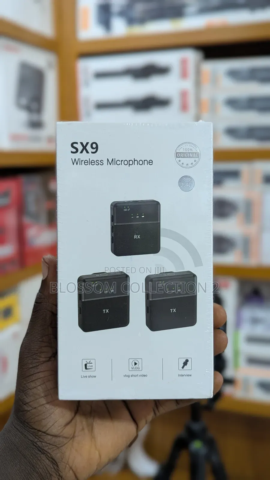 The Sx9 Dual Wireless Microphones