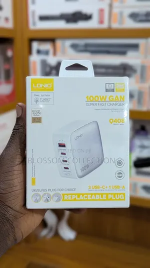 The Ldnio 100w Gan Super Fast Charger for Smartphones and PCS