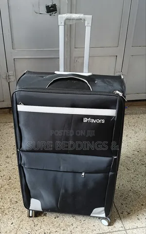 Large Black Favors Suitcase