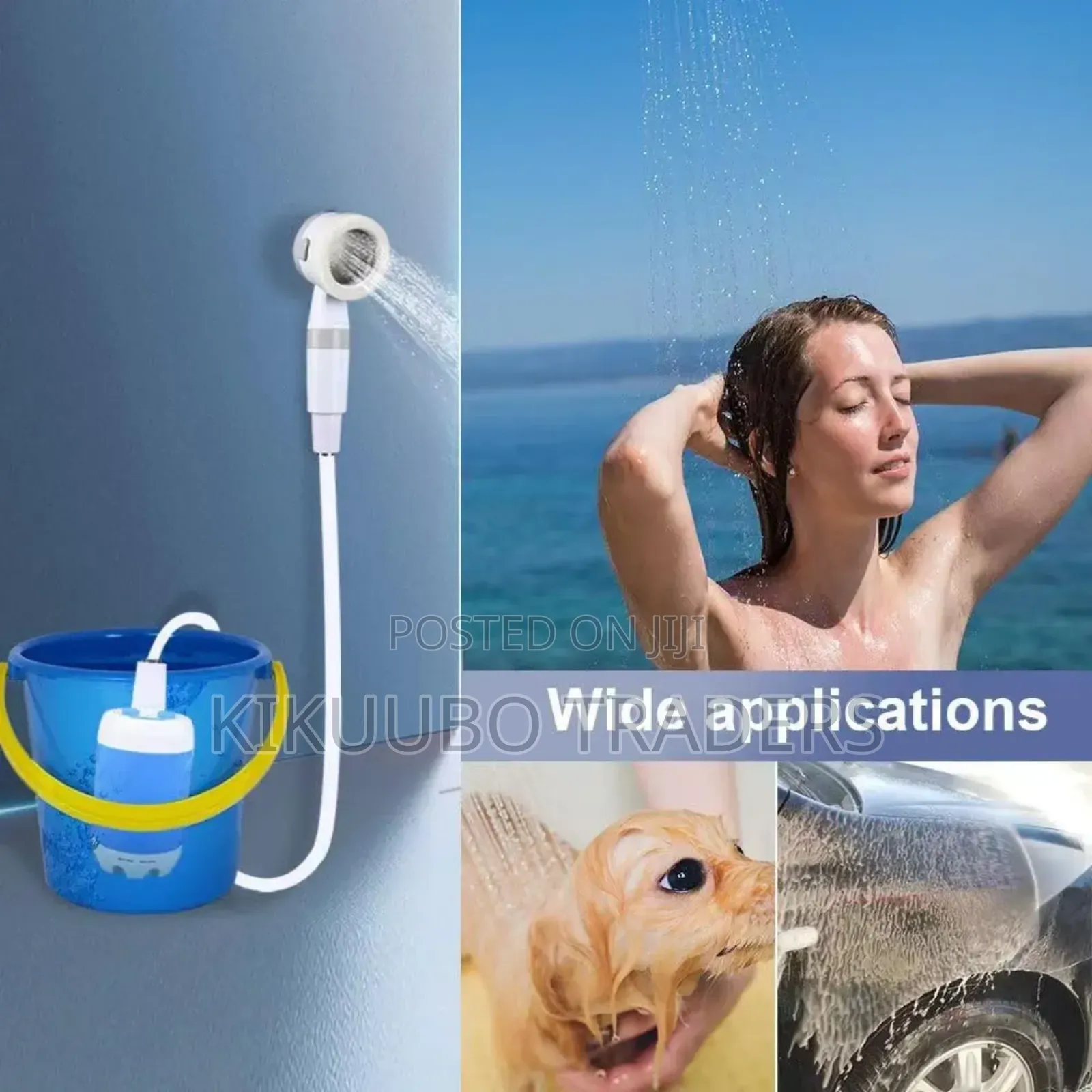 Portable Rechargeable Shower Head