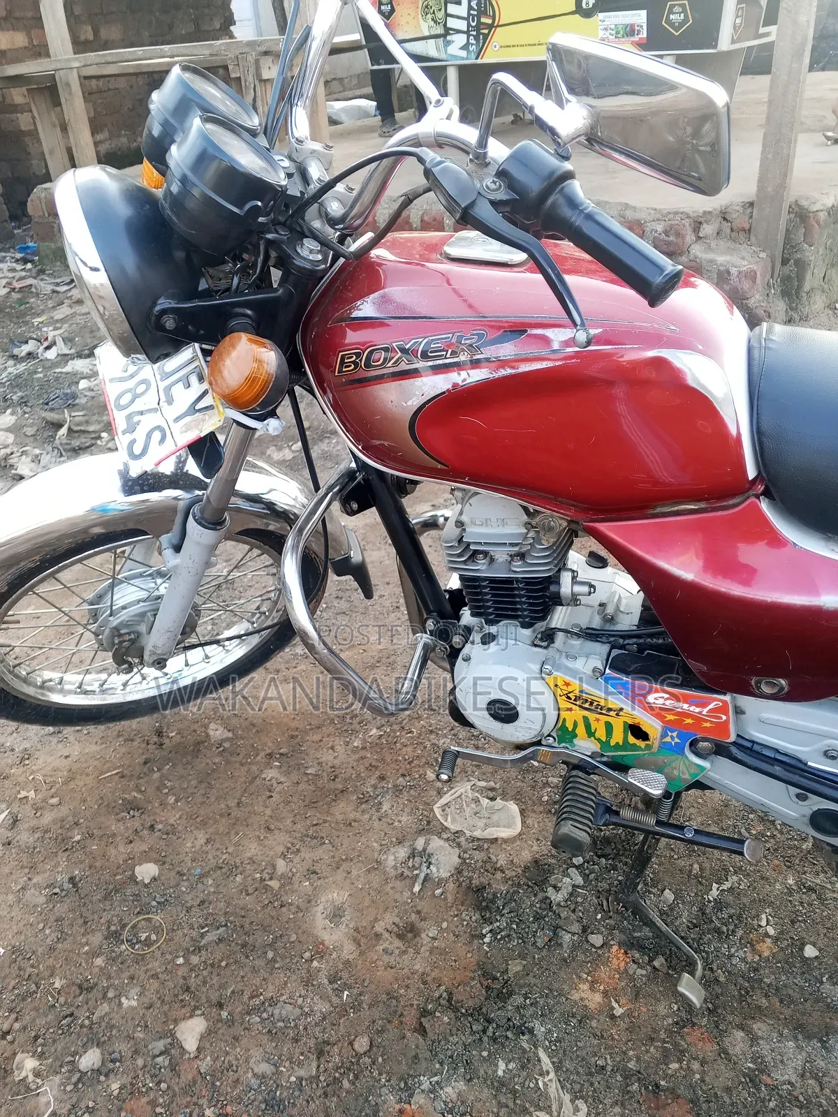 Bajaj Boxer 100 2020 Red