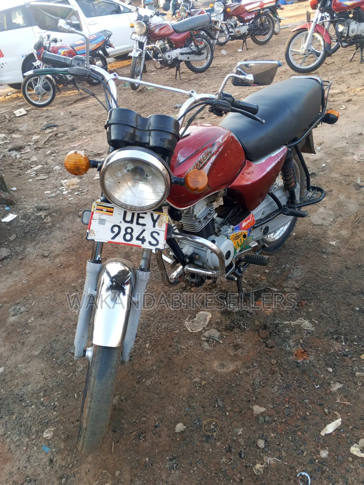 Bajaj Boxer 100 2020 Red
