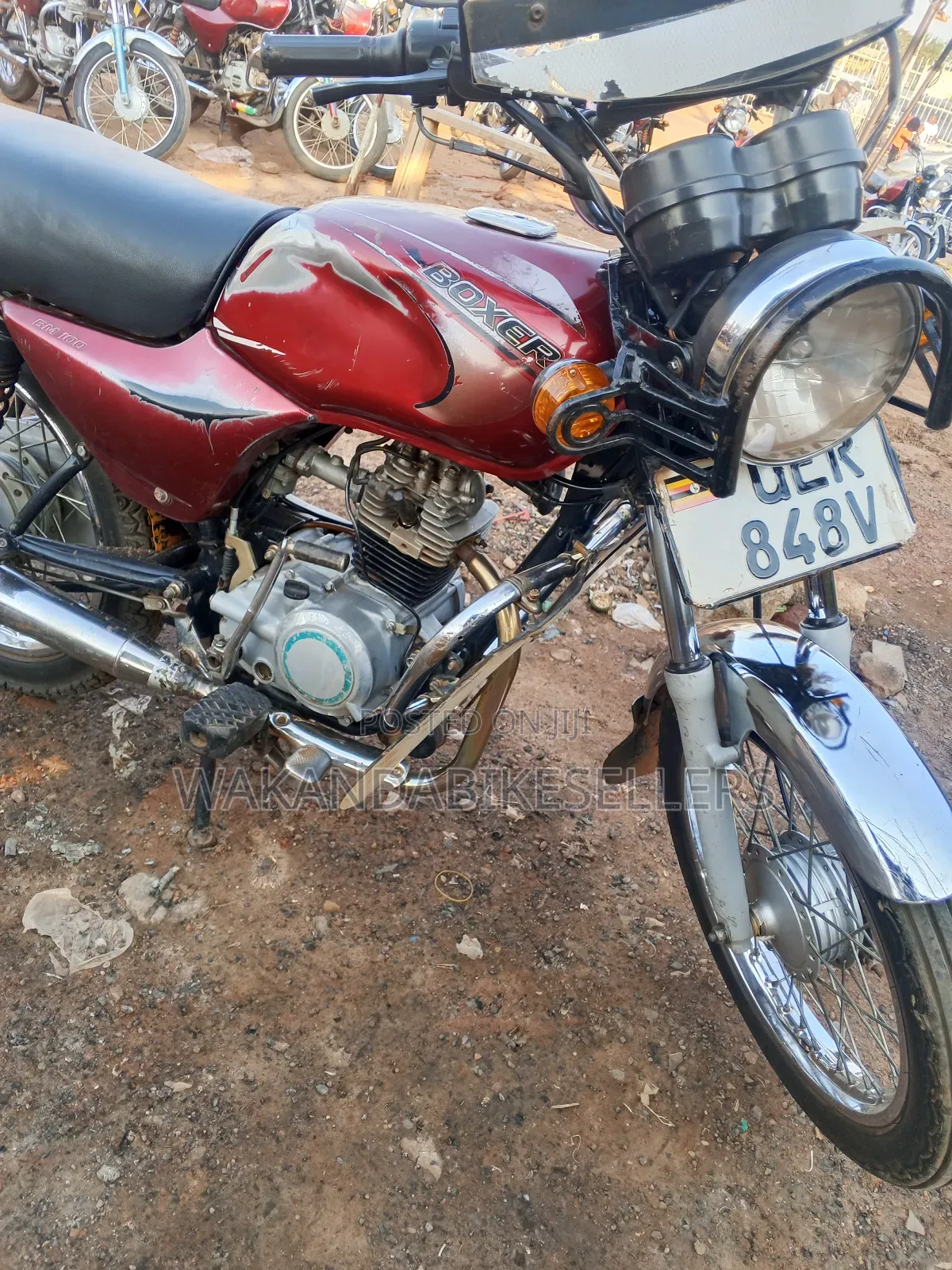 Bajaj Boxer 100 2019 Red
