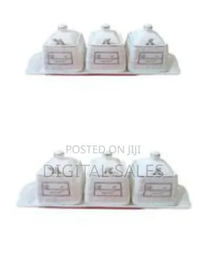 Elegant Ceramic Seasoning Jar Set
