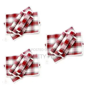 6 Piece of Cotton Linen Placemats