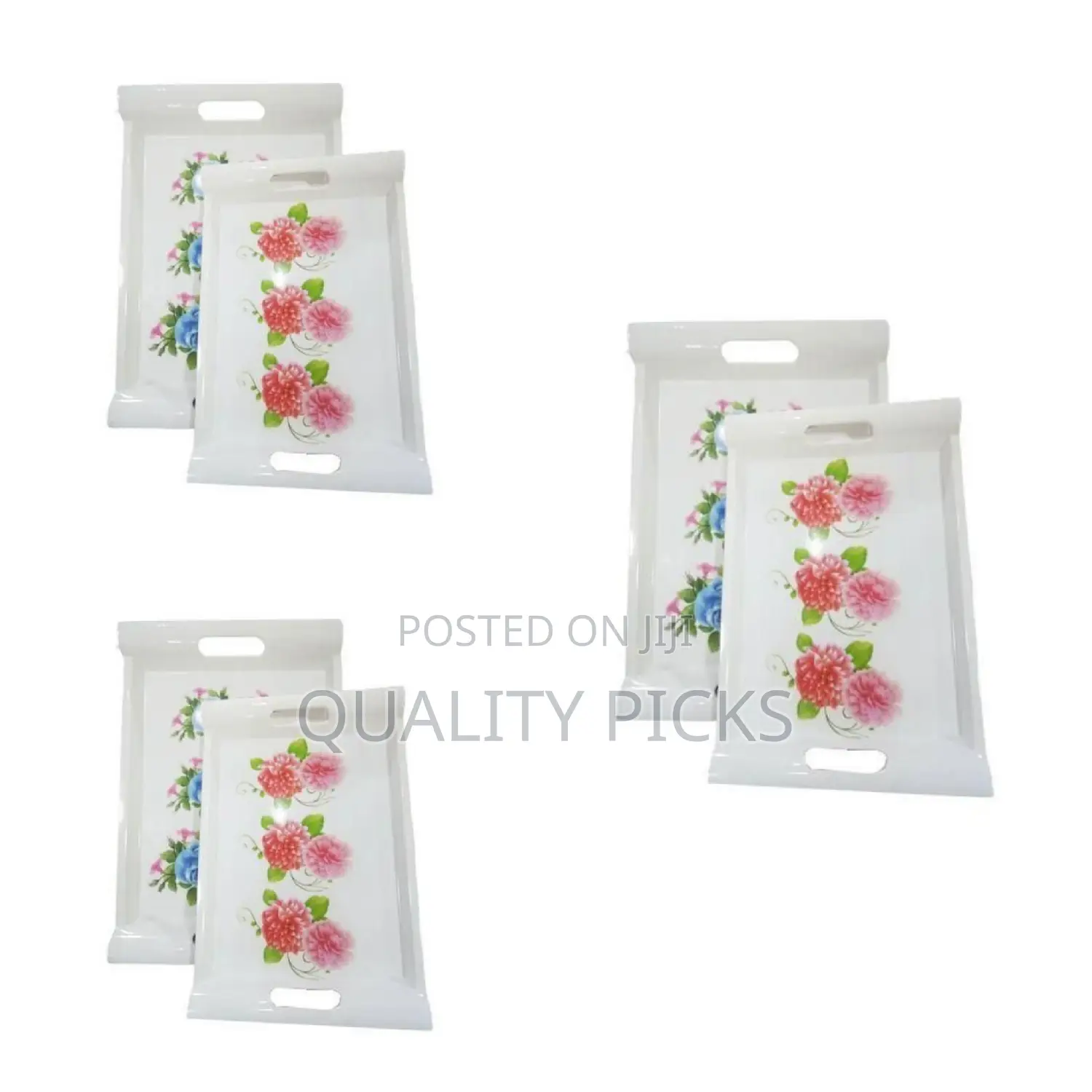 Melamine Tray for Serving Breakfast and Food