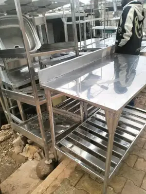 Four Feet Working Table Stainless Steel