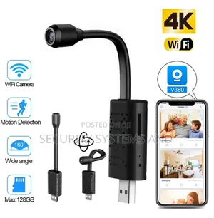Wifi Usb Spy Camera- Real Time Surveilance and Flexible