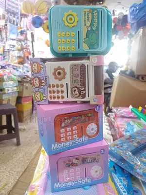 Children's Portable Saving Banks With Lock