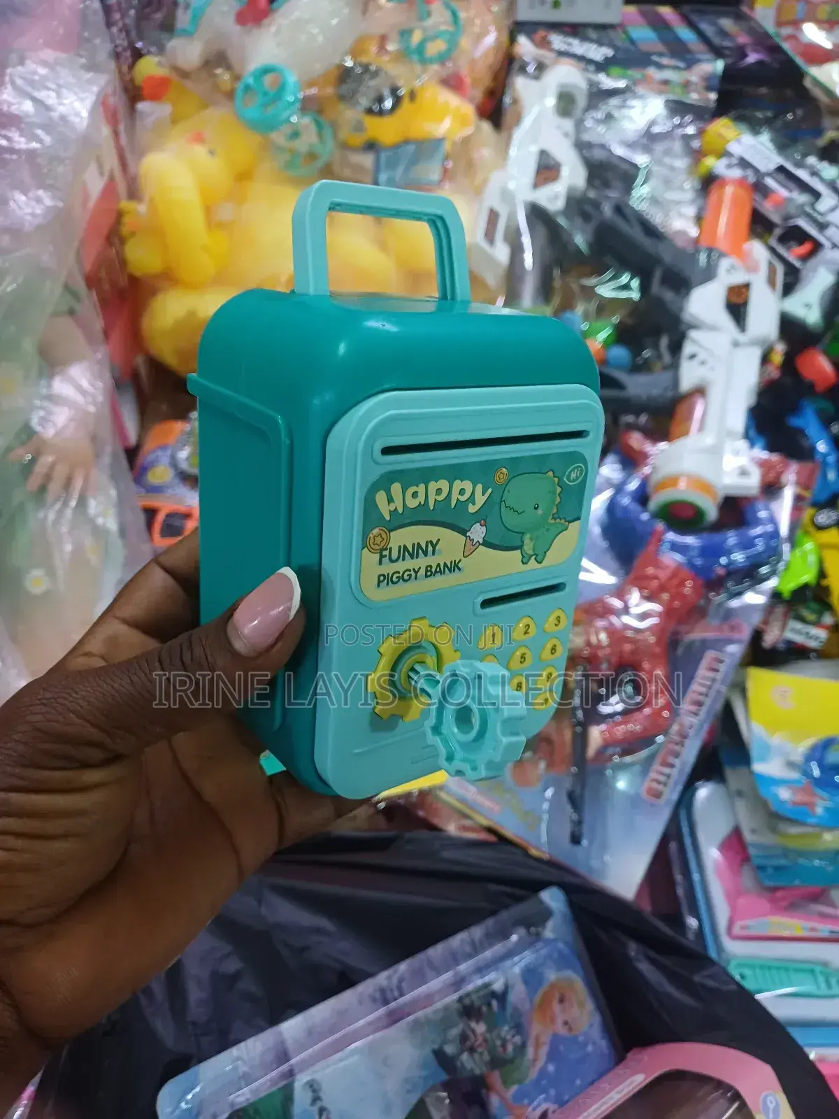 Children's Portable Saving Banks With Lock