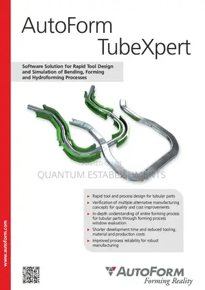 Autoform Forming 2025 Tubexpert – Professional Simulation Software