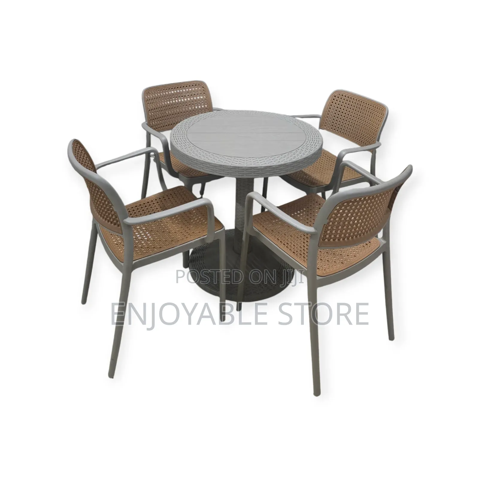 Cafe Garden Bars Restaurant Plastic Chairs and Table