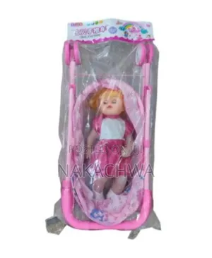 Its Battery Operated Doll And Stroller Playset