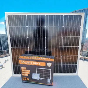 500w Blue Carbon Wawa Solar Flood Light – All Weather