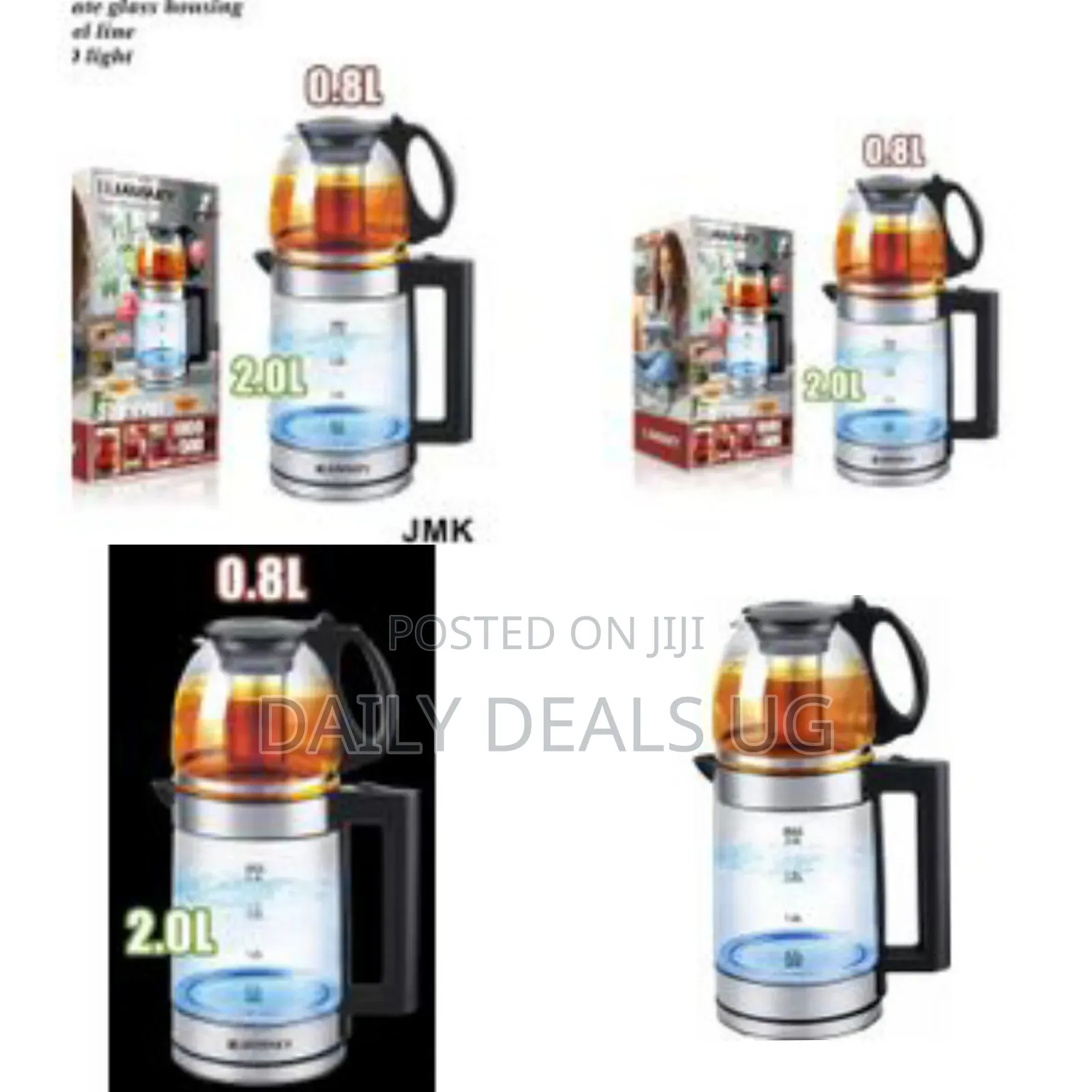 Jamaky 2.0l Electric Tea Kettle - Multicolor