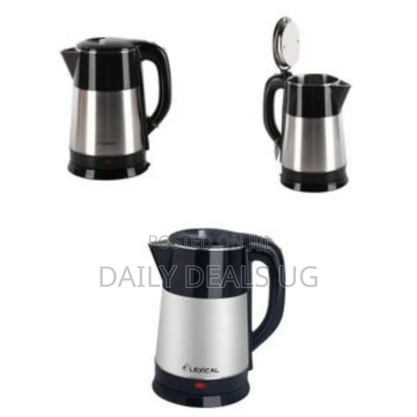 Lexical Efficient Electric Kettle With Stainless Steel Finish