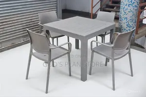 All Purpose Plastic Table and Chairs Set Plastic Table and Chairs