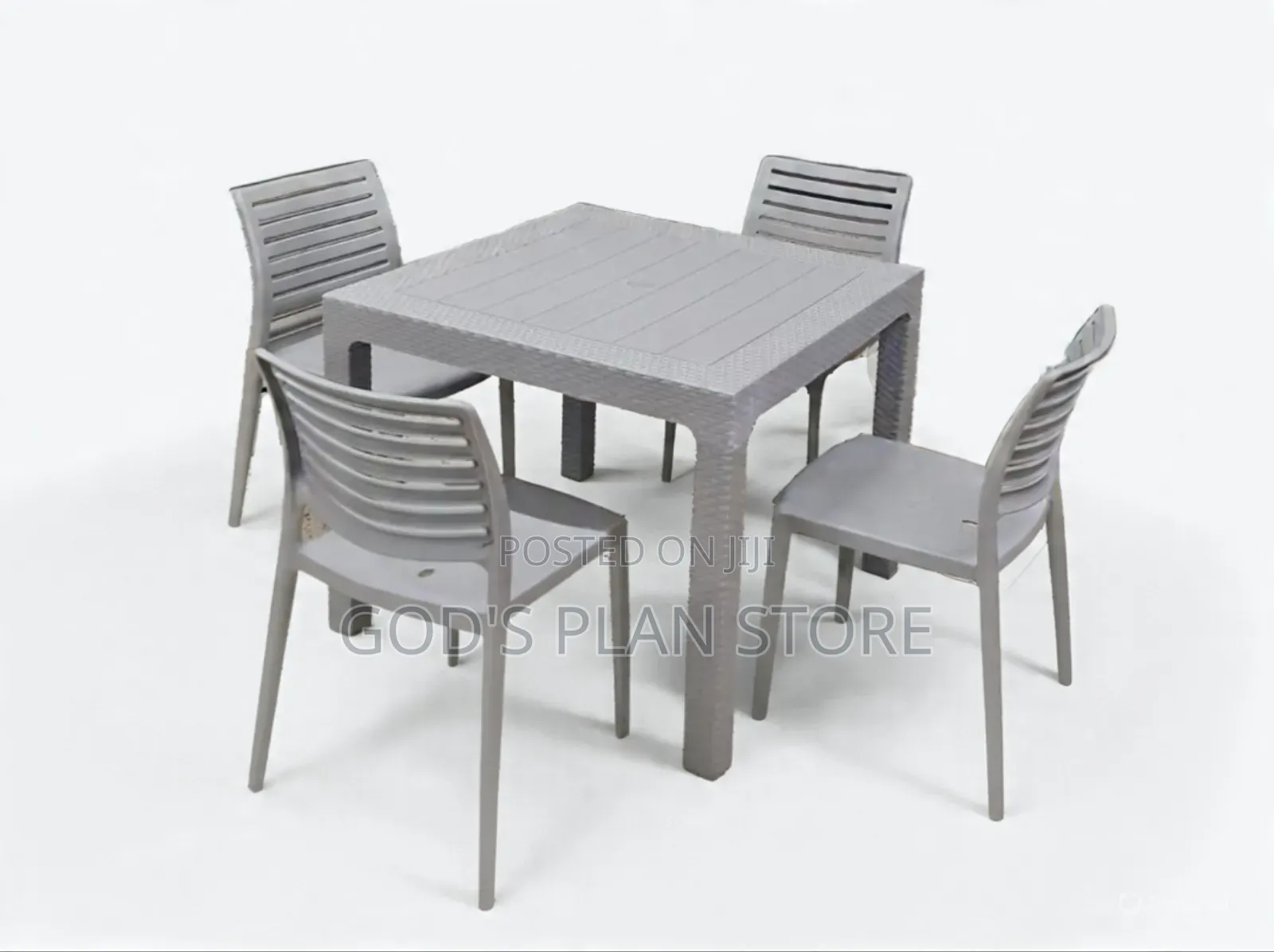 Race Plastic Table and Chairs Plastic Table and Chairs for Restaurant