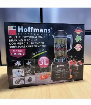 Hoffmans Hm-2070 - 3l Multifunctional Commercial Blender