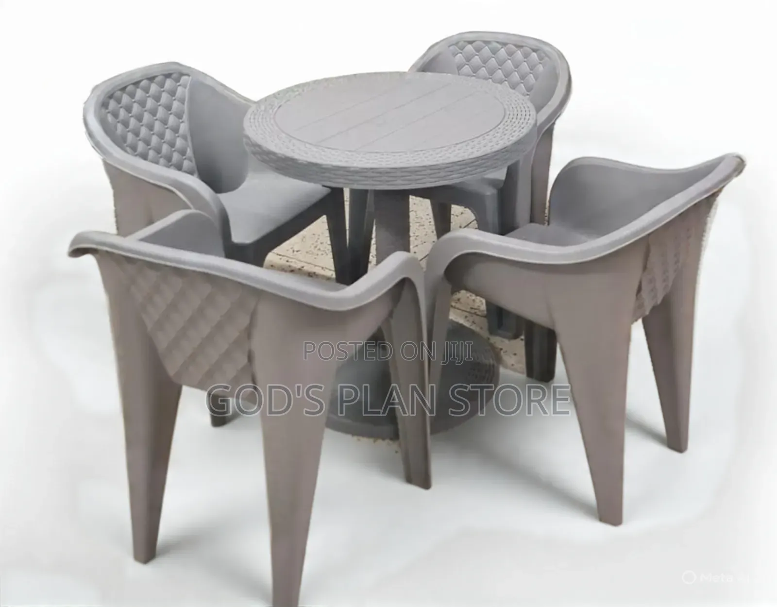 Enterprise Plastic Table and Chairs Plastic Table and Chairs Set