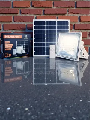 Wawa Blue Carbon 400w Outdoor Solar Flood Light