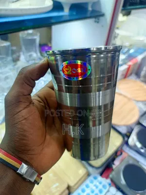 12pcs Stainless Steel Glass