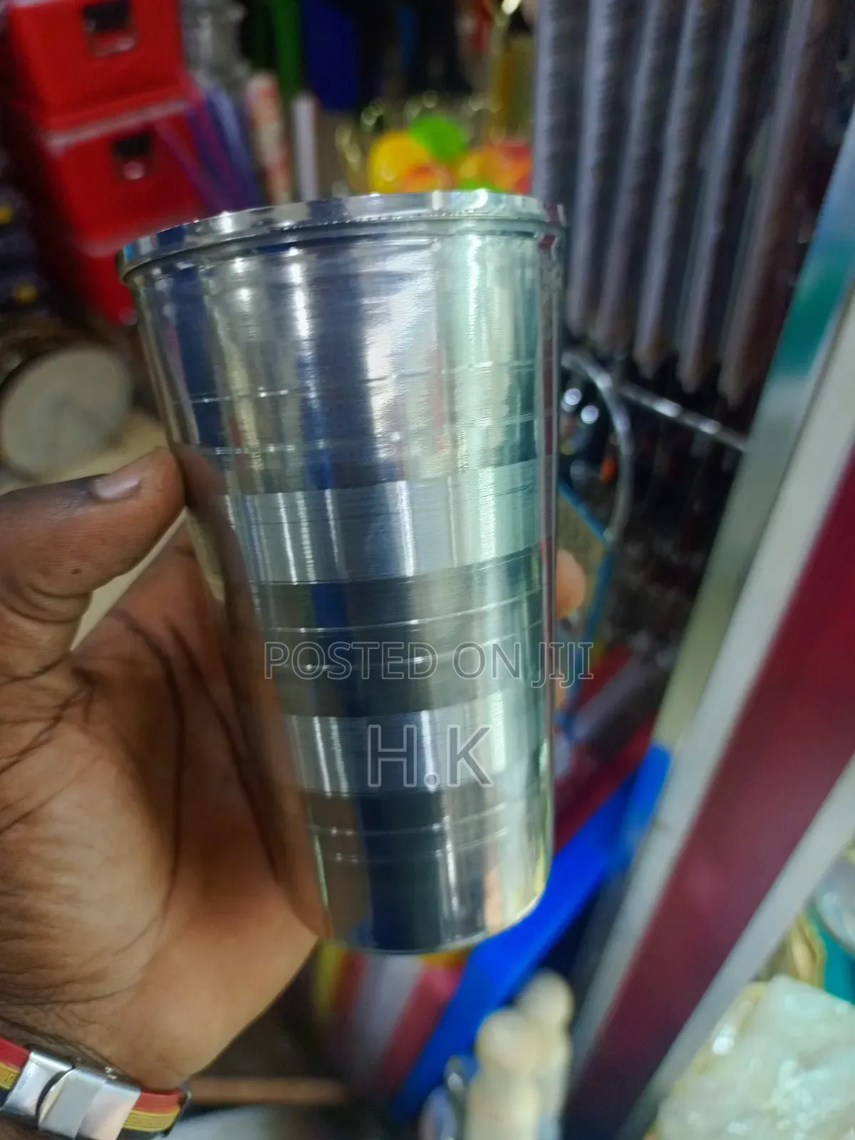 12pcs Stainless Steel Glass