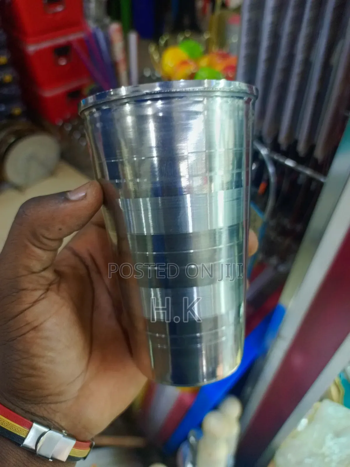 12pcs Stainless Steel Glass