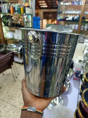 Stainless Steel Wine Cooler Bucket.
