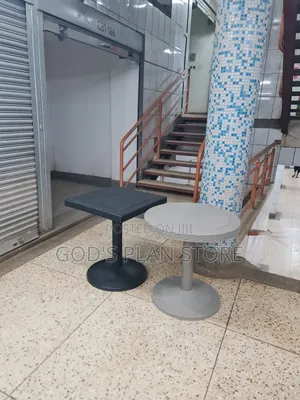 Rocked Plastic Table Plastic Table 4people 1pc