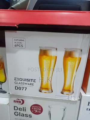 6pcs Pilsner Glasses.