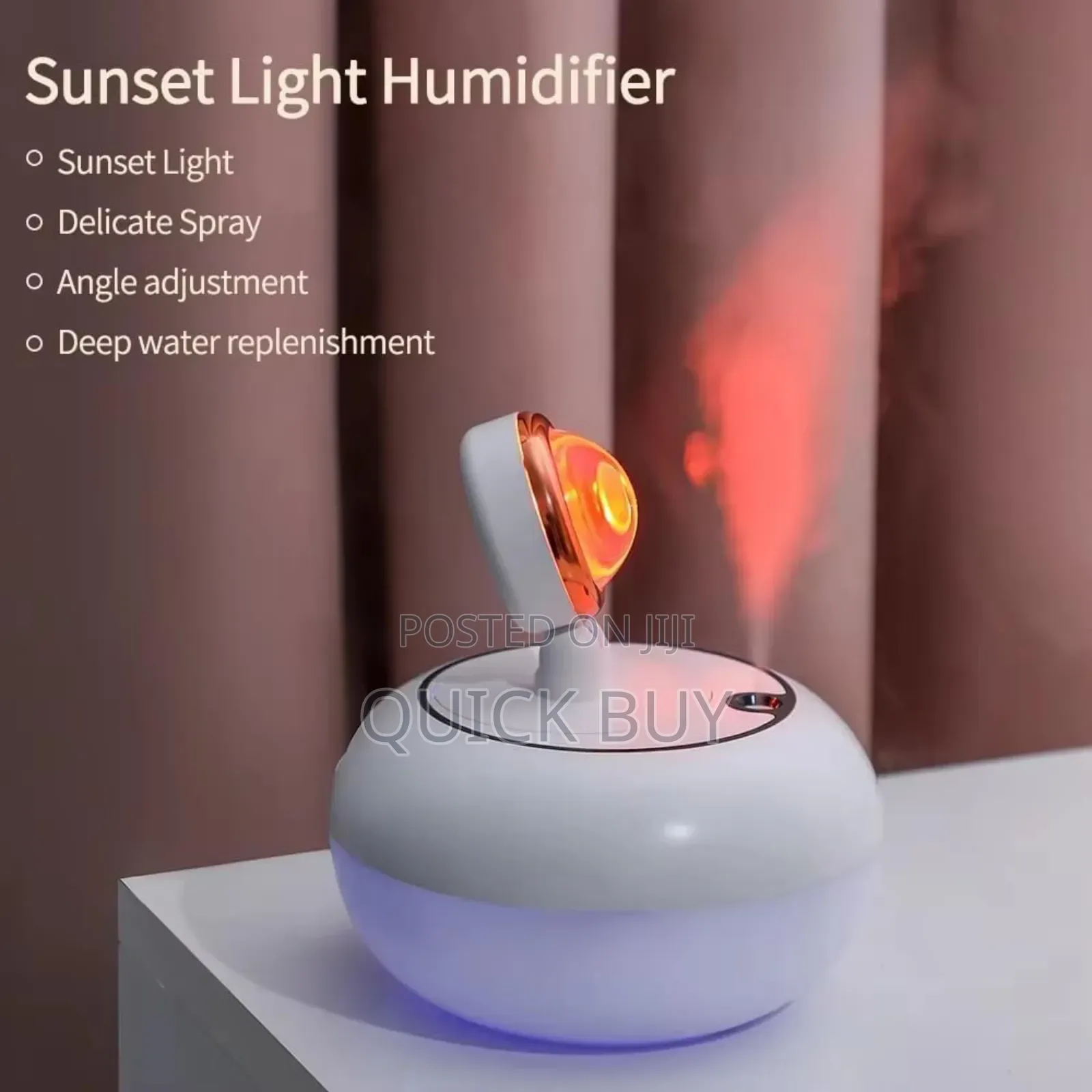 2-in-1 Sunset Light Humidifier.