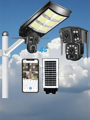 450w All-in-One Solar Light CCTV Camera