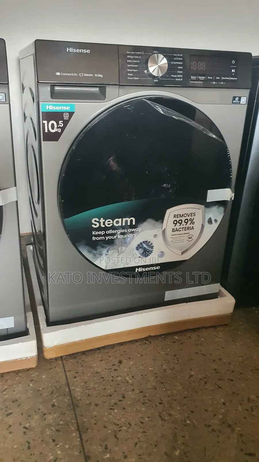 10.5kg Washer And Dryer Hisense Washing Machine