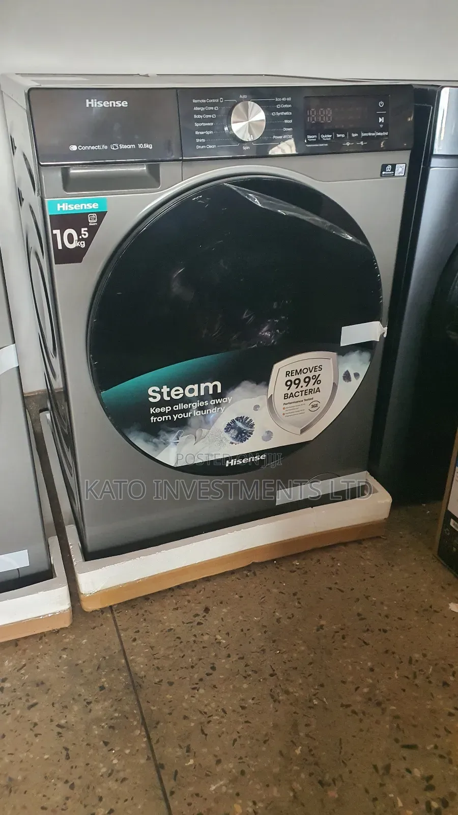 10.5kg Washer And Dryer Hisense Washing Machine
