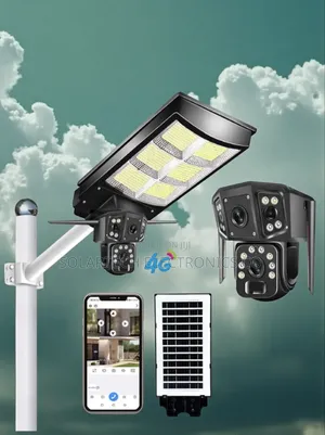 450w Smart Solar Security Light With Wifi Access