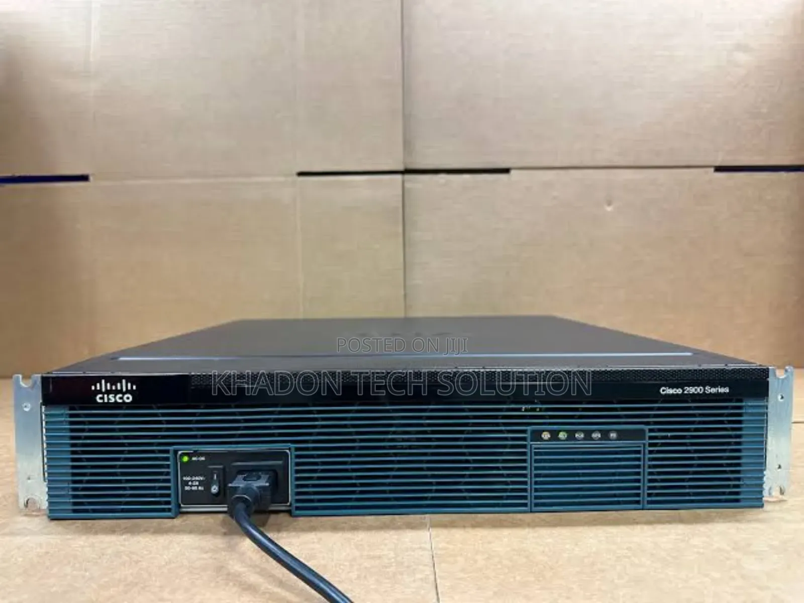Cisco 2900 Series Integrated Services Routers