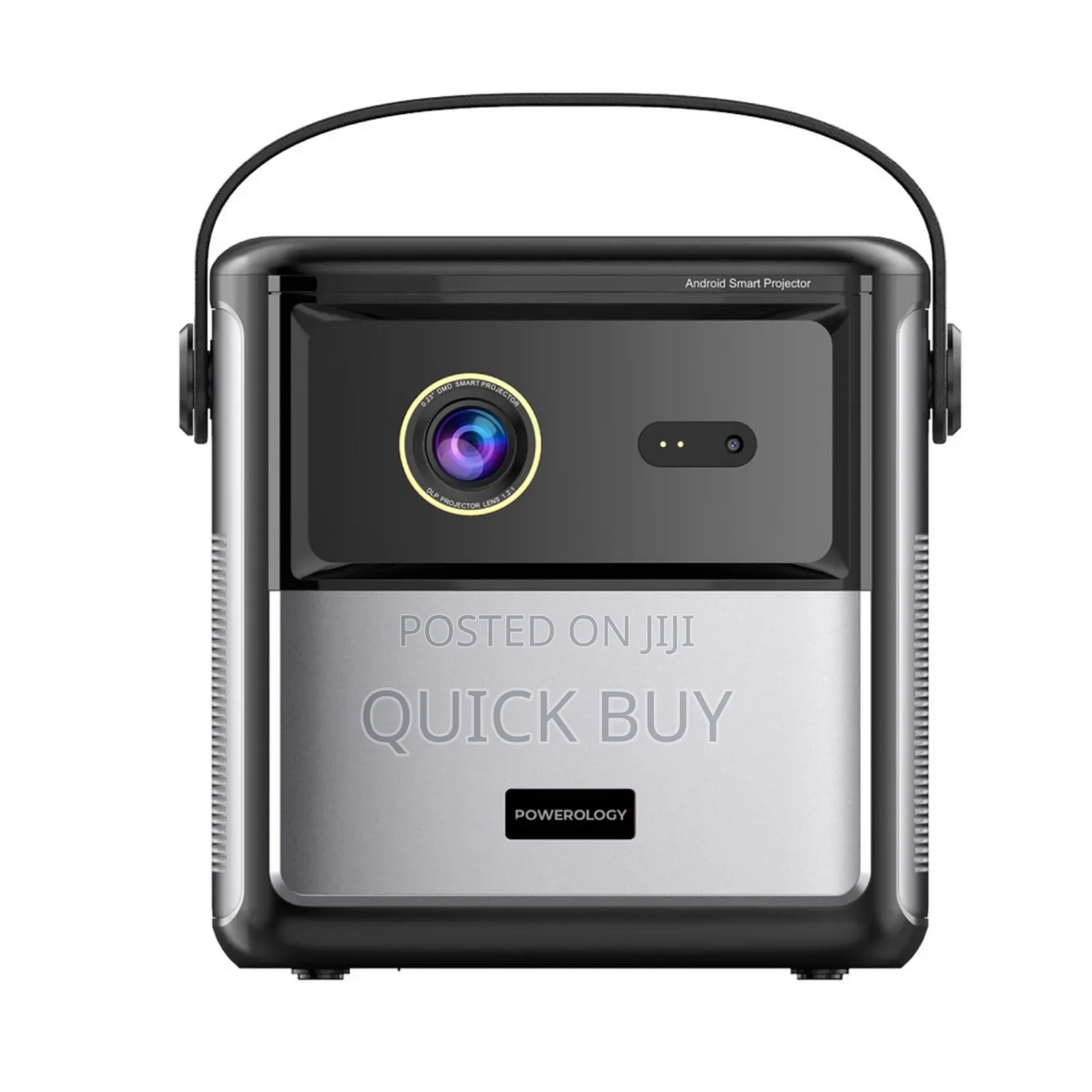 Powerology Starbeam 100" Google DLP Rechargeable Projector - Black