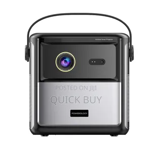 Powerology Starbeam 100" Google DLP Rechargeable Projector - Black