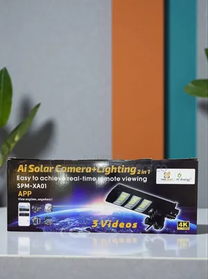 Hi Energy Solar Light With Built-in Ai Camera