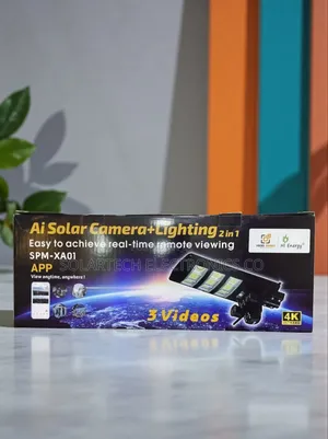 Hi Energy Smart Solar Camera Lighting System