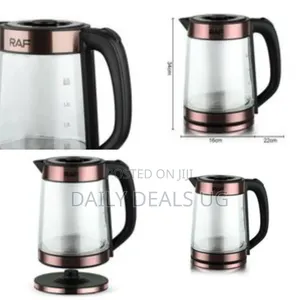 Raf Brosilicate Glass Kettle, 2.2l - Multicolor